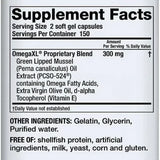 Joint Support Supplement Omega Fatty Acid Formula 300 Softgels