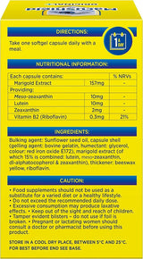 Eye Health Support Capsules – Vision & Macular Support Formula, 90 Count