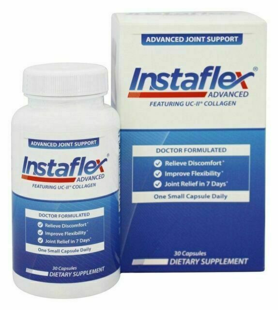(2 pack) Instaflex Advanced Joint Support Supplement - Turmeric, Resveratrol, Boswellia Serrata Extract, BioPerine, UC-II Collagen- 30