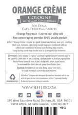 Jeffers Pet Colognes with Coat Conditioner, 16 oz Spray
