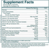 Hair, Skin & Nails Support Gummies – Vegan Biotin Vitamin Formula for Beauty & Wellness