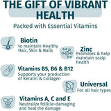 Hair, Skin & Nails Gummies – Vegan Biotin Support | Beauty Vitamins