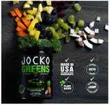 Jocko Fuel Daily Greens Powder – Organic Superfood for Gut Health, 30 Servings