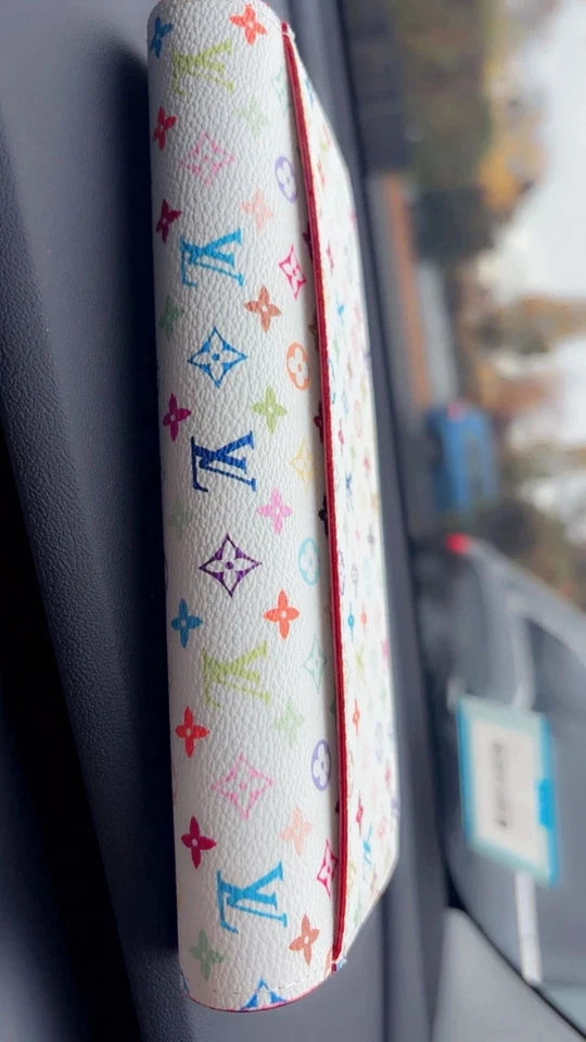 Louis Vuitton x Takashi Murakami White Multicolor Sarah Long Wallet With Box