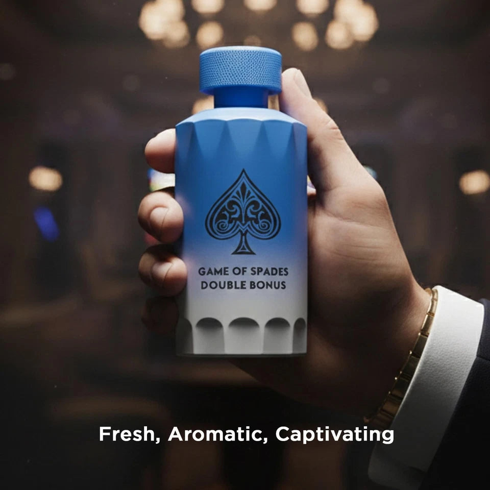 Jo Milano Paris Game of Spades Double Bonus Parfum 3.4 oz/100ml spray for Unisex