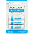 GENUINE BoomBoom Nasal Stick (3 Pack) Boosts Focus Enhances Breathing